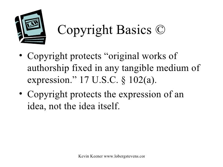 Using Works to Further Your Message How Copyright Law Applies to Com…