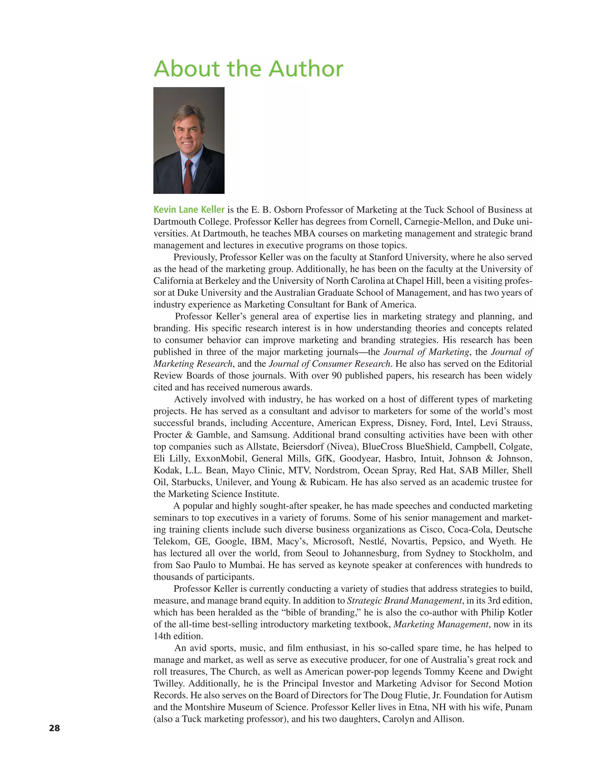 Kevin Lane Keller Strategic Brand Management Pdf