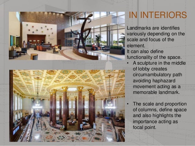 Urban elements in interior spaces Urban elements in interior spaces