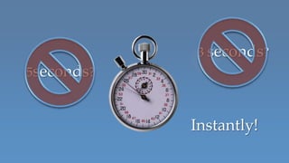 3 seconds?
5seconds?



            Instantly!
 
