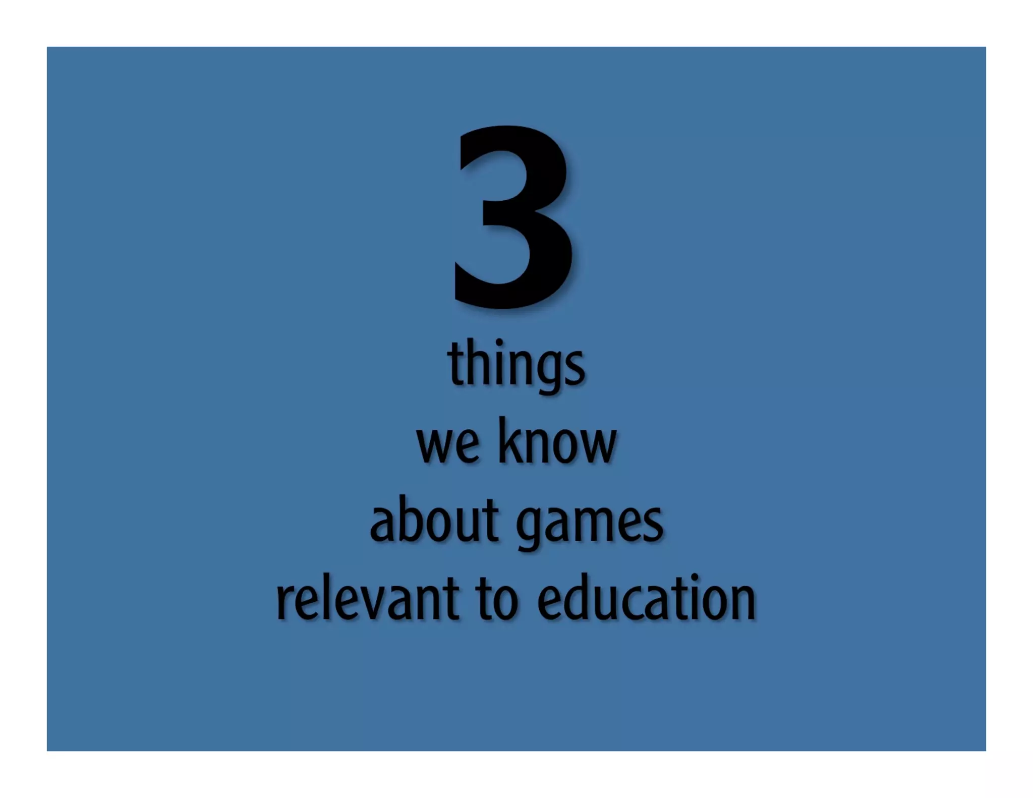 GWC14: Kevin Werbach - "Learning from Games for Gamified Learning"