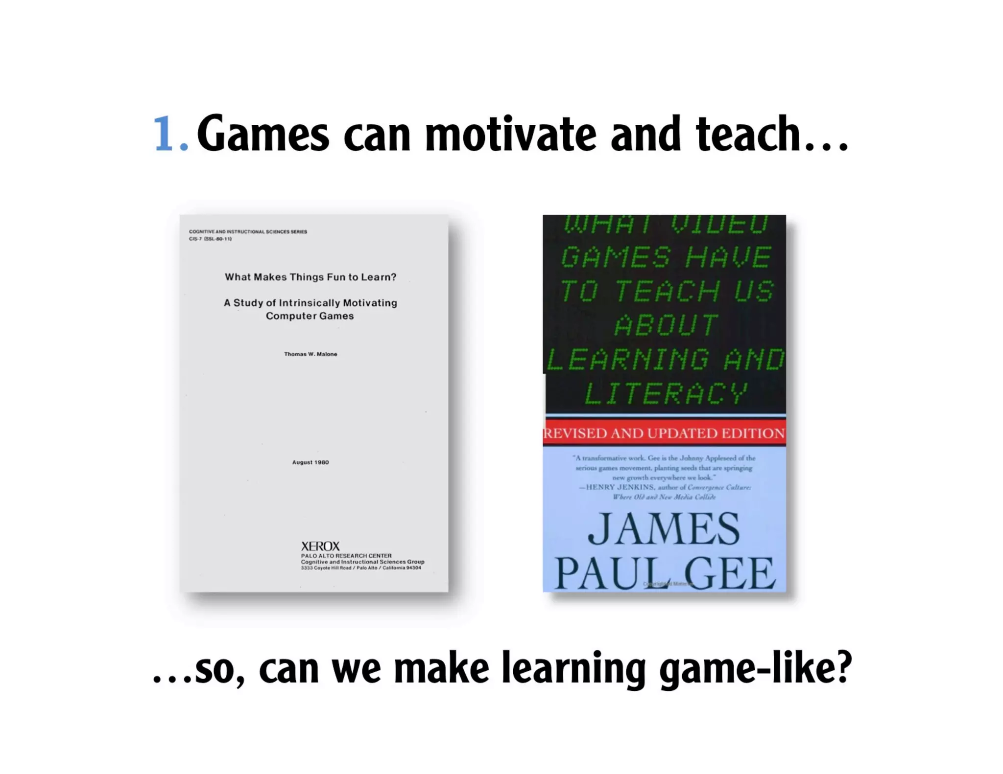 GWC14: Kevin Werbach - "Learning from Games for Gamified Learning"
