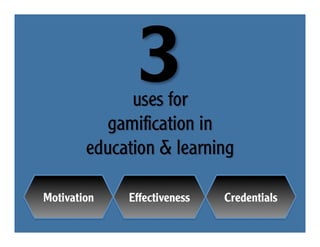 GWC14: Kevin Werbach - "Learning from Games for Gamified Learning"