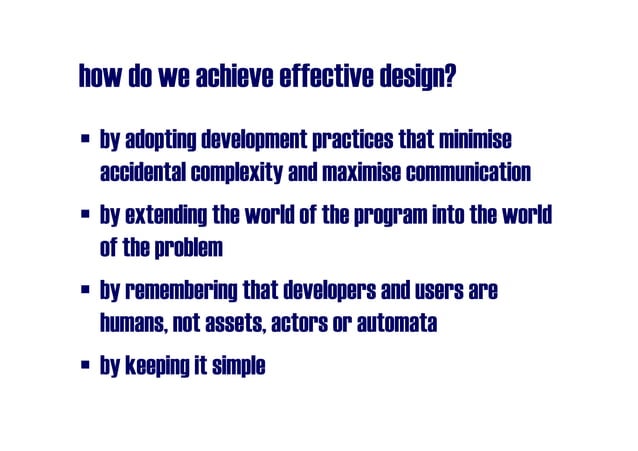 Kevlin Henney Effective Design Ppt