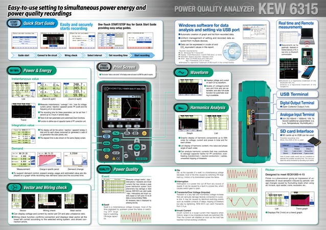 Power Quality Analyzer Kew 6315 | PDF | Internet of Things | Internet