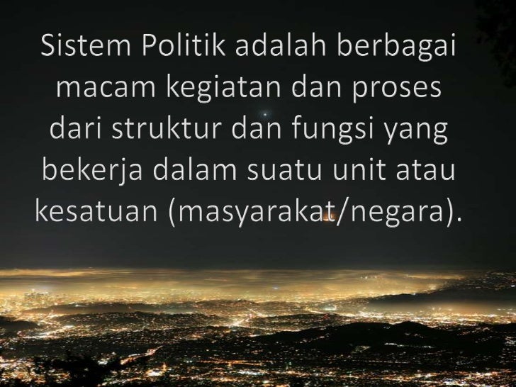 Sistem Politik Indonesia 14245136