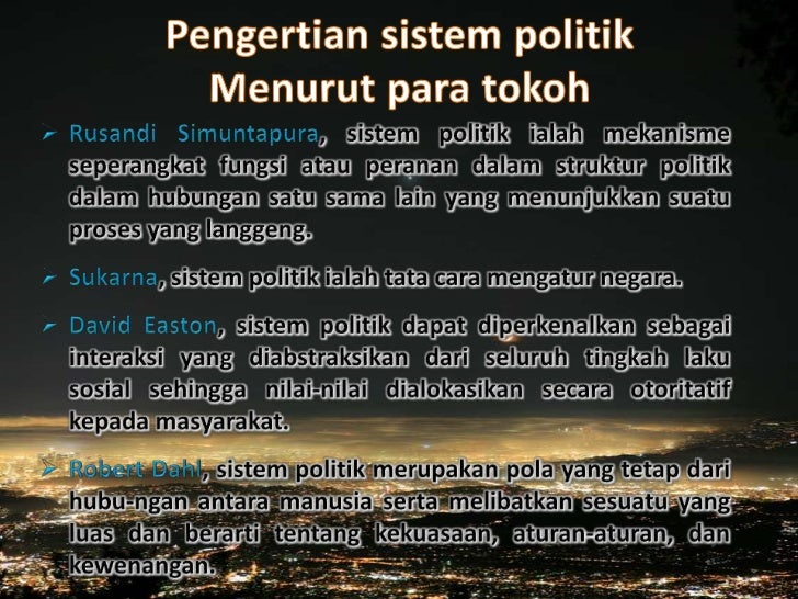Sistem Politik Indonesia 14245136