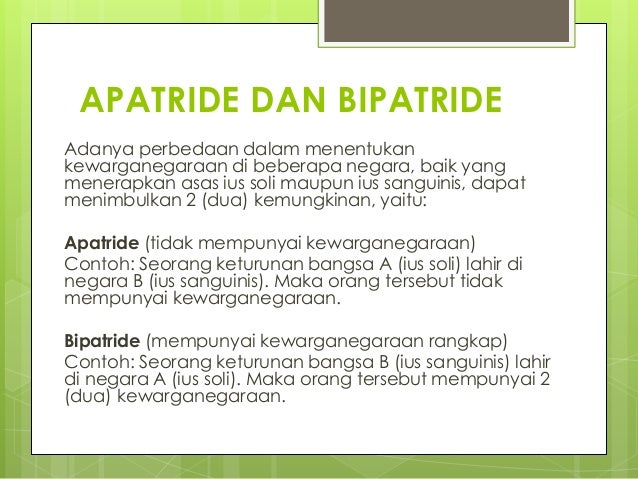 Kewarganegaraan Negara Indonesia