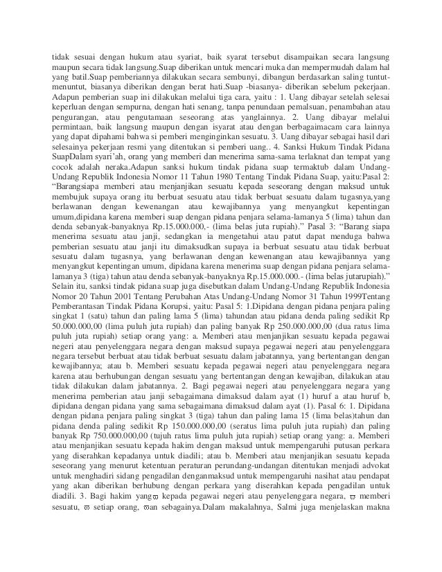 Kewarganegaraan Tentang Dampak Korupsi