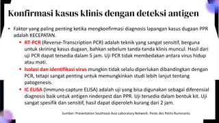 Kewaspadaan dan Antisipasi Peste des Petits Ruminants - Rakor Balai ...