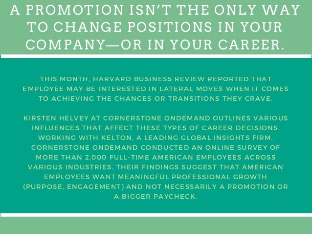 lateral promotion
