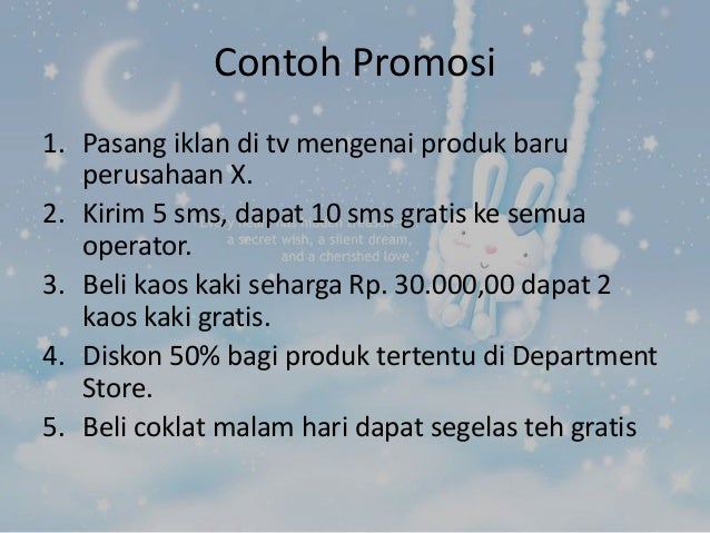 Pemasaran produk ditinjau dari aspek promosi (KWU)