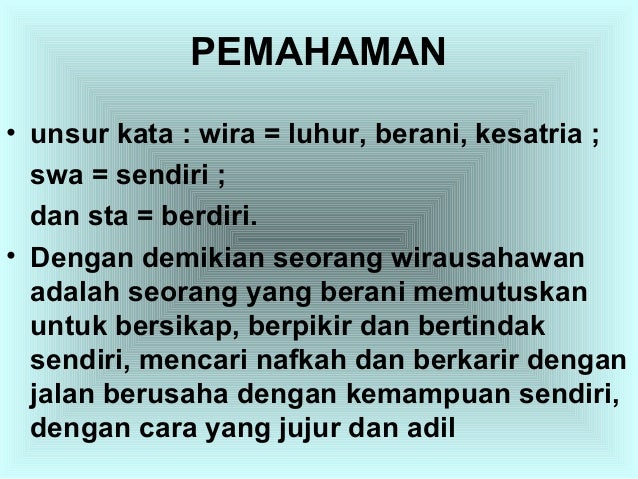 Kewirausahaan Jiwa Usaha Dalam Pramuka