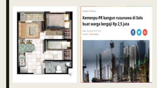 Kewirausahaan apartemen murah (temenmu)