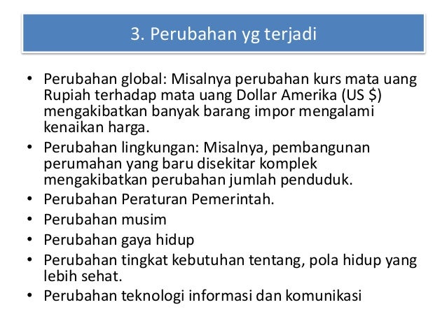 Analisa Peluang Usaha