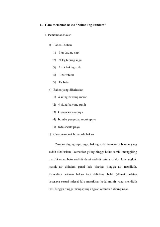 Kewirausahaan Hasil Observasi
