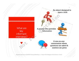 Key-Informant-Interview-Research and Development | PPT