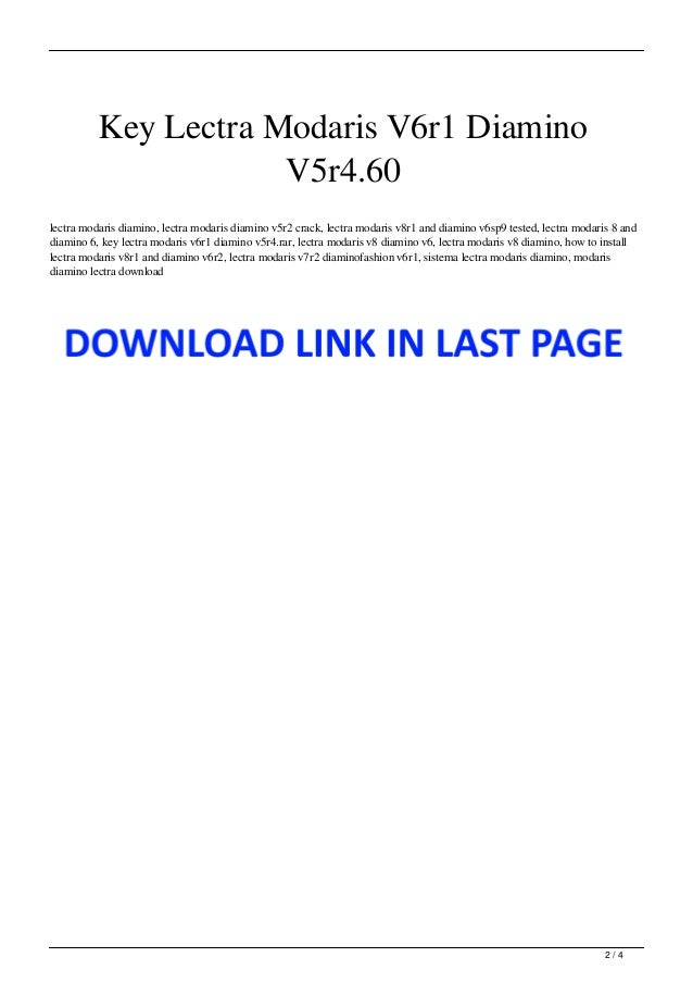 Lectra Modaris V7r2 Free Download