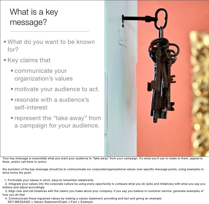 Key Message Fading What Is Key Message? – What are key messages – TQXWT