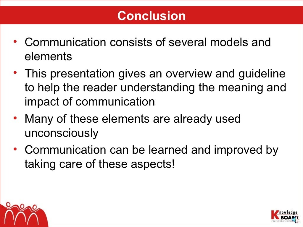 Key Principles of Communication by Madam. Marinita Schumacher