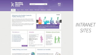 INTRANET
SITES
 