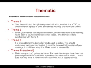 Key Themes and Messges | PPT