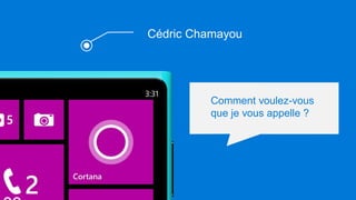 Cédric Chamayou
Comment voulez-vous
que je vous appelle ?
 