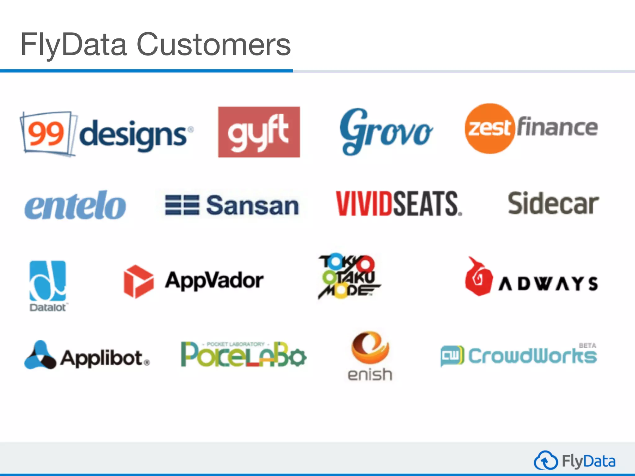 FlyData Customers