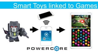 Smart Toys linked to Games
 