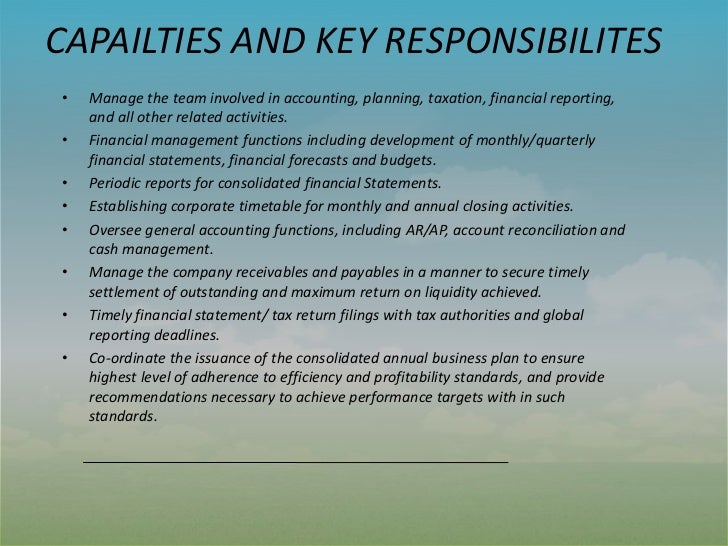 accomplishments capabilities key accomplishments