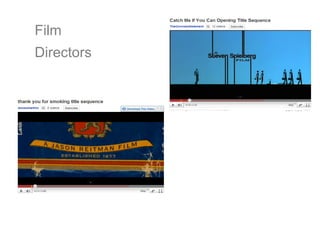Film
Directors
 