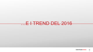 Social   media  trends 2016 