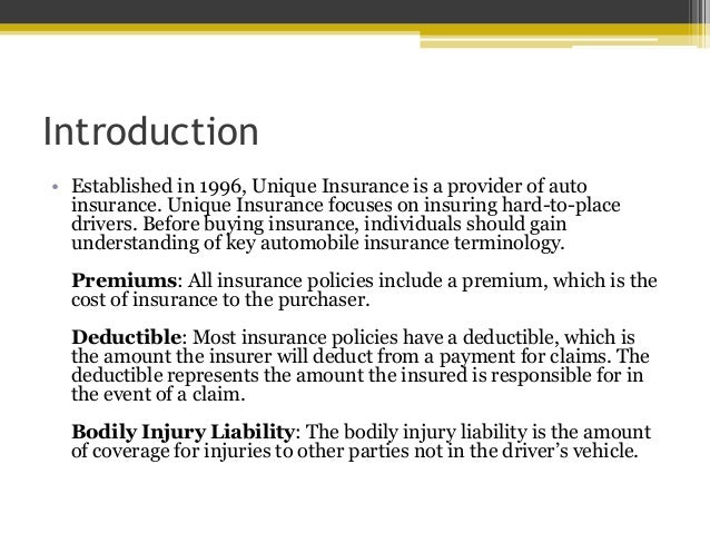 19 Car Insurance Terms You Need to Know