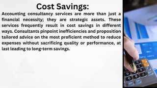 accounting consultancy services