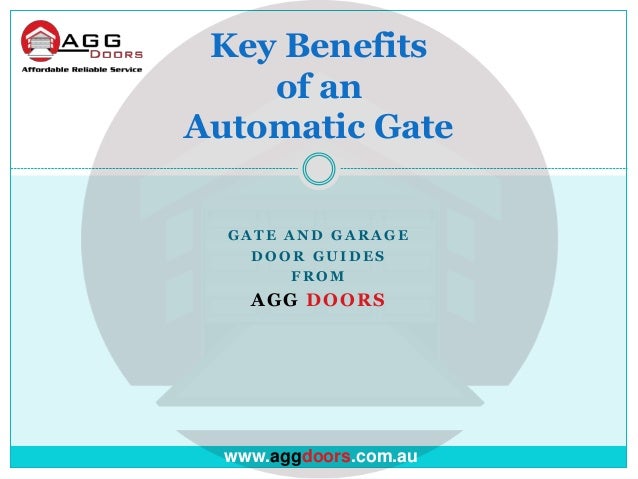 Key Benefits Of An Automatic Gate
