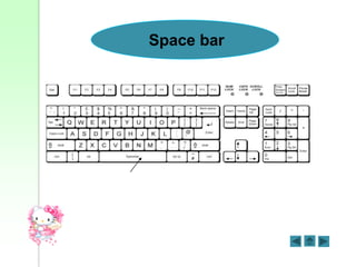 Space bar
 