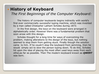keyboard | PPTX