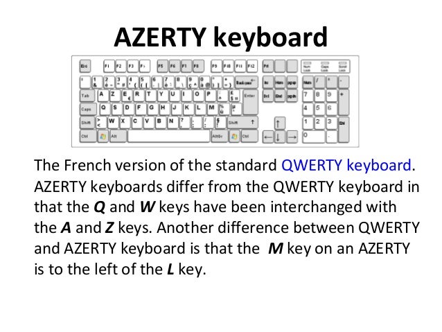 Differenza Tra Tastiera Qwerty E Azerty