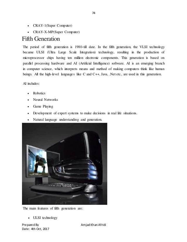 External devices of computer