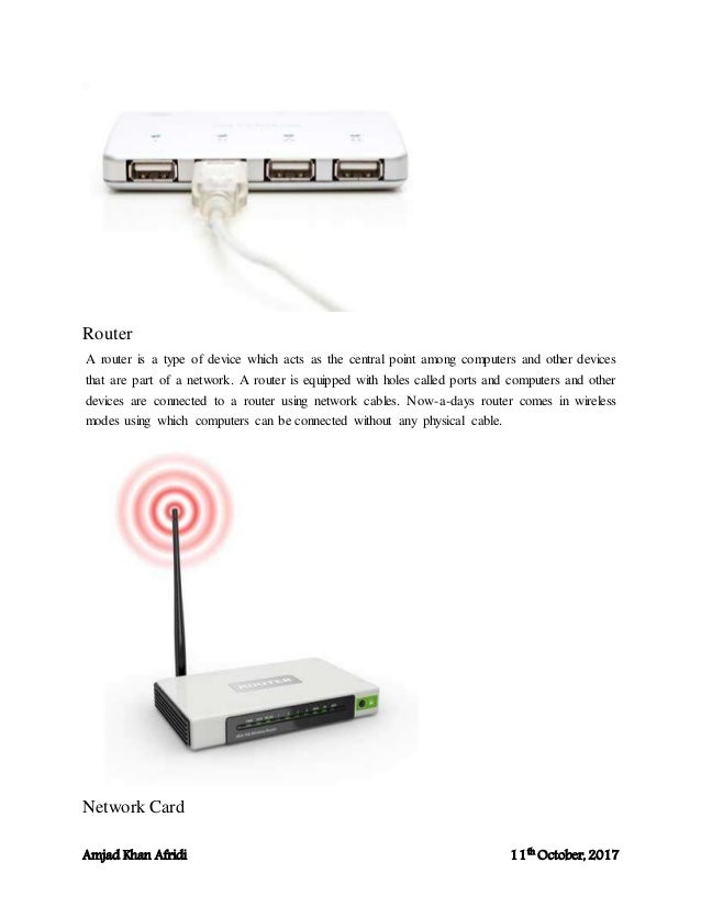 External Devices of computer