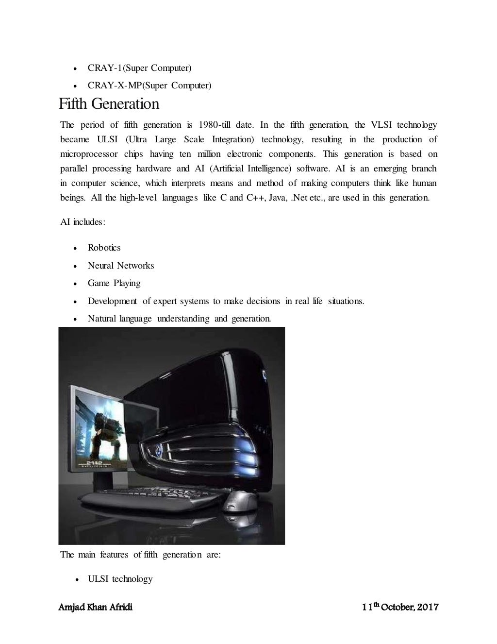 External Devices of computer