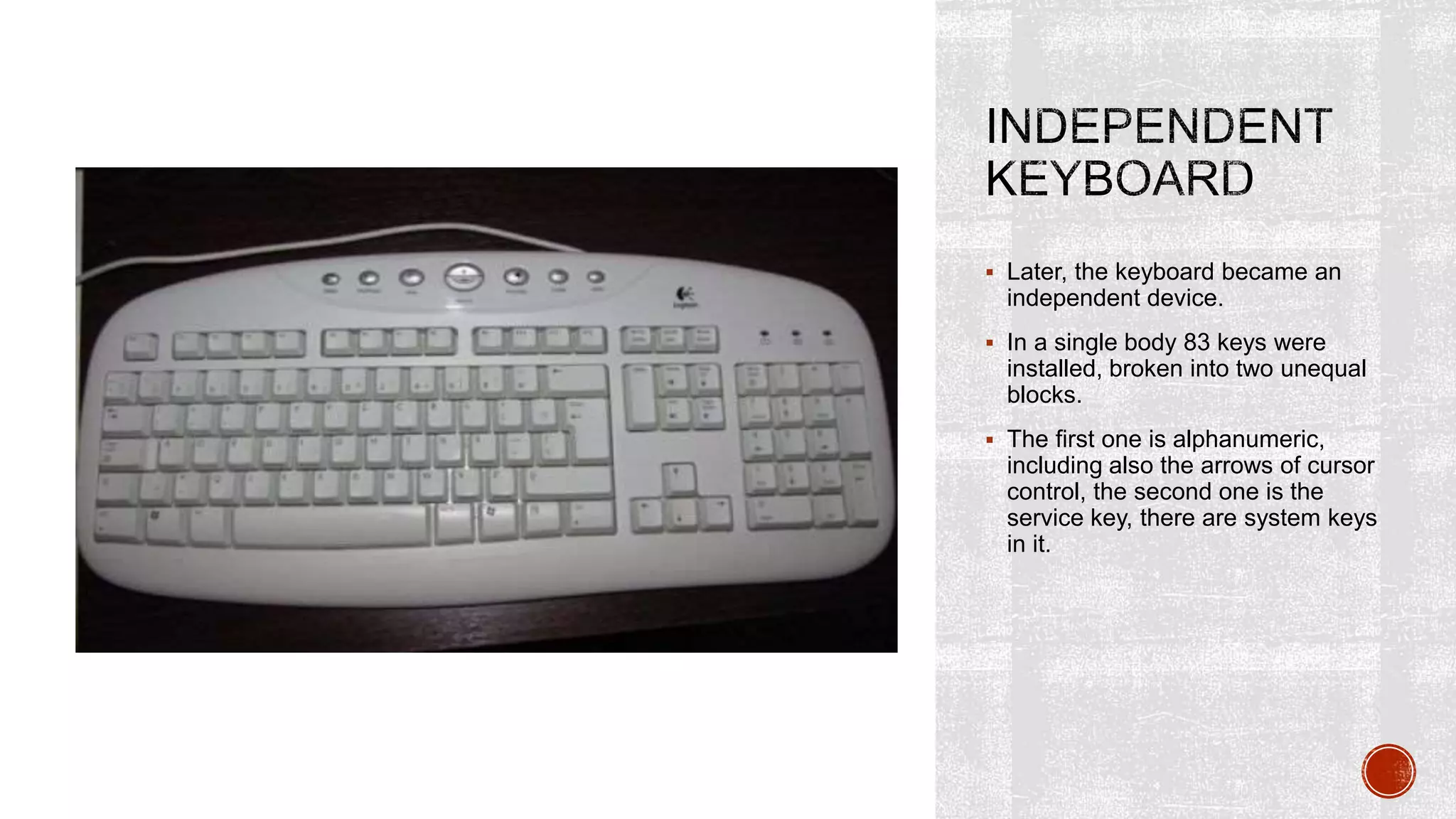 Keyboard history | PPTX