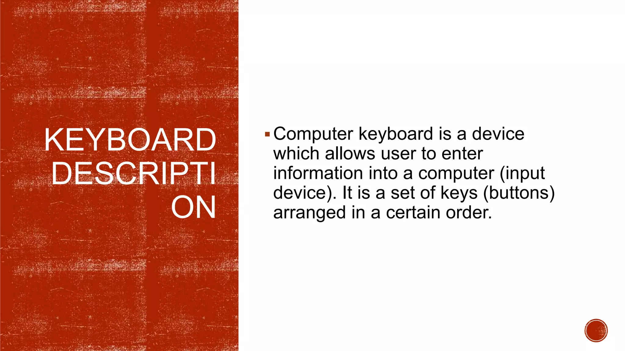 Keyboard history | PPTX