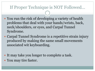 Keyboarding Basics | PPTX