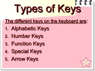 Keyboarding skills | PPT