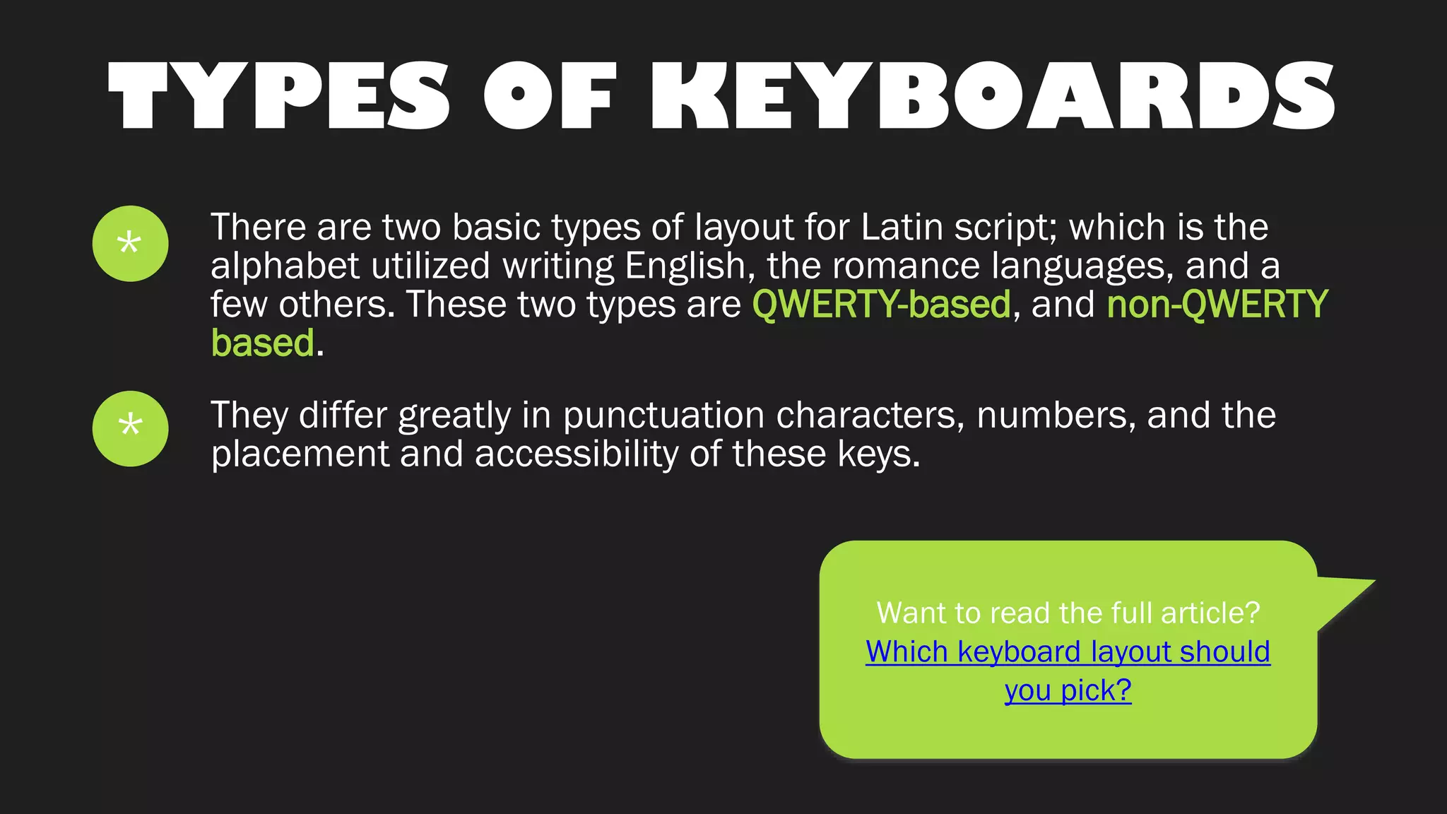Keyboard layout guide | PPT