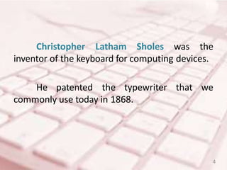Keyboard | PPTX