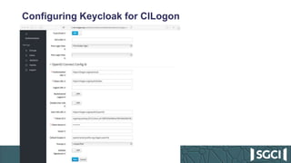 Configuring Keycloak for CILogon
 