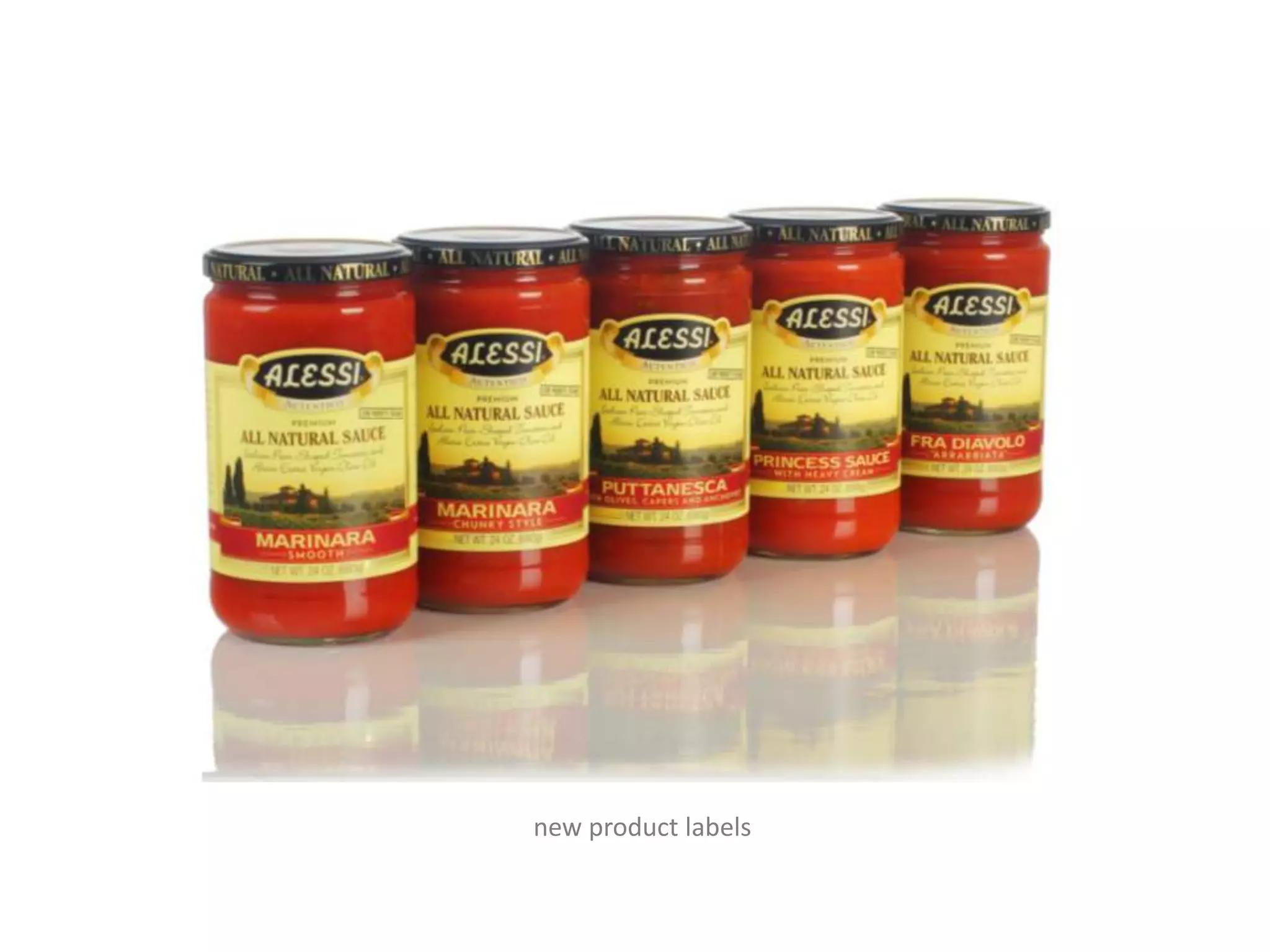 new product labels
 