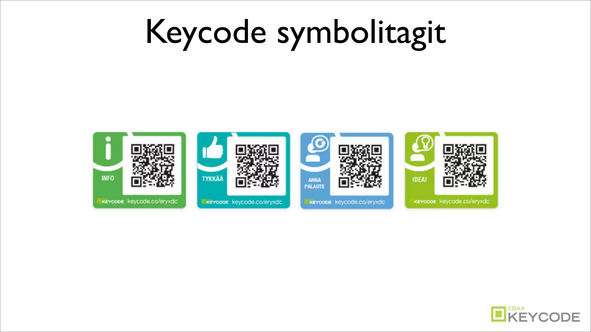 Keycode symbolitagit
 